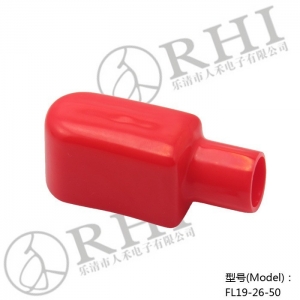 電動(dòng)車(chē)電瓶卡子絕緣蓋帽 汽車(chē)電瓶護套 阻燃護套